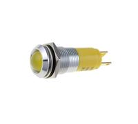 SWBU 14124 Spia di controllo: LED concavo 24-28VDC 24-28VAC Apertura: Ø14,2mm...