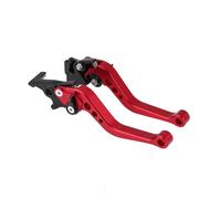 SWDJILNV della Leva Freno Tamburo 1 Paio di Leve della Frizione del Freno del Motociclo Leve Regolabili Multiposizione in Lega di Alluminio CNC Accessori per Moto di Ricambio