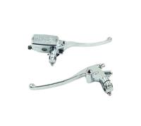 SWDJILNV della Leva Freno Tamburo Pompa Idraulica Universale per Pompa Freno Frizione Anteriore Universale per Moto con Leva 25MM per per