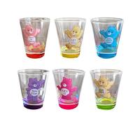 Swear Bears Shot Glasses, Set di 6 Bicchierini Liquore, 50ml Bicchieri Amaro a Base Pesante, Bicchieri da Shot per Whisky, Tequila, Vodka e Liquori, Lavabili in Lavastoviglie