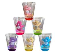 Swear Bears Shot Glasses, Swear Bears Bicchieri da Shot 6 Pezzi, Set di Bicchierini da Shot Mini Care Bear, Bicchierini Creativi, Set di Bicchierini Isolati Perfetti per Feste, Riunioni