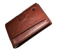 Swear Brands Portafoglio sottile e minimalista da uomo con protezione RFID | Portafoglio bifold da uomo in vera pelle | portafoglio sottile con tasca frontale con fermasoldi | 14 porta carte da uomo,