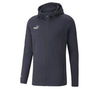 Sweat à capuche homme Puma TEAMFINAL CASUALS bleu marine 65738306 r S