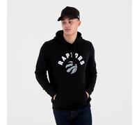 Sweat capuche New Era avec logo de l'équipe Toronto Raptors Noir XS