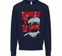 Sweat Come Un Maiale Per Apparire Come Una Volpe Felpa Da Palestra Uomo