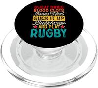 Sweat Dries Blood Clots Bones Heal And Play Rugby PopSockets PopGrip per MagSafe