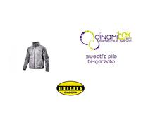 Diadora Utility Sweat Pile, giacca in pile da lavoro XXL male Grigio Scuro