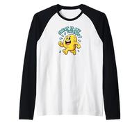 Sweat Is My Therapy Running Workout Funny Maglia con Maniche Raglan