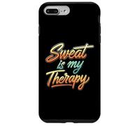 Sweat is my Therapy Workout Fitness Gym Custodia per iPhone 7 Plus/8 Plus