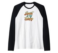 Sweat is my Therapy Workout Fitness Gym Maglia con Maniche Raglan