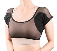 Sweat Undershirt For Women - Invisible Mesh Sweating Vest Clothes | Washable Underarm Sweat-Proof Pad for Sports Travel Workout Hot Weather Night Workplace Social Event Daily Home Women