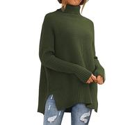 Sweater Chic Et Elegant Caldo Autunno - Maglione Dolcevita da donna a
