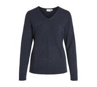 Sweater donna sottile maglia a maglia stretch V-collo base VIRIL