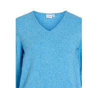 Sweater donna sottile maglia a maglia stretch V-collo base VIRIL