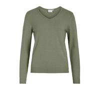 Sweater donna sottile maglia a maglia stretch V-collo base VIRIL