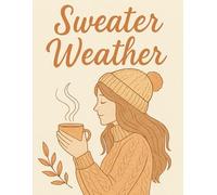 Sweater Weather: Easy Fall Coloring Pages