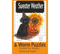 Sweater Weather: Word Searches with easy to read print about Fall, Fall Theme, Autumn, and more | 6x9 inches 110 pages, 50+ Puzzles... Gifts for Vacations, Holidays, and free time