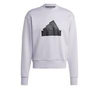 Sweatshirt collo rotondo adidas Future Icons Badge of Sport Viola 2XL