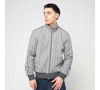 Felpa Lacoste Paris Monogram Full Zip grigio nero - S