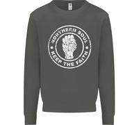 Sweatshirt Jumper Kids Northern Soul Keeping The Faith
