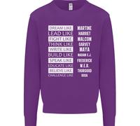 Sweatshirt Jumper Nero Come Un Sogno Storia Mese Uomo Black Lives Matter