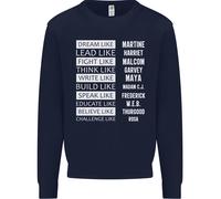 Sweatshirt Jumper Nero Come Un Sogno Storia Mese Uomo Black Lives Matter