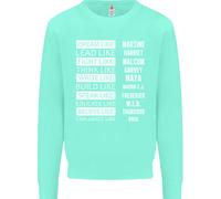 Sweatshirt Jumper Nero Come Un Sogno Storia Mese Uomo Black Lives Matter