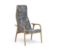 Swedese Lamino Poltrona Alta Rovere Oliato/Scandinavian Grey/Pecora