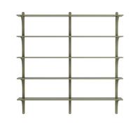 Swedese Levi 180 Mensola Grande Ottone/ Verde Muschio/Frassino