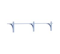 Swedese Levi 180 Mensola Piccolo Ottone/ Blu/ Frassino