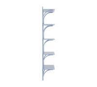Swedese Levi 90 Shelf Grande Alluminio/ Blu/ Frassino