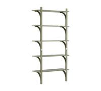 Swedese Levi 90 Shelf Grande Alluminio/Verde Muschio/Frassino