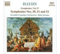 Swedish Chamber Orchestra Örebr Symphonies Nos. 50 - 52 (Drahos, Swedish Co (CD)