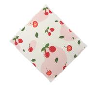 Swedish Dishcloths For Kitchen | 18cm Wood Pulp Cotton, Lightweight 15g, Highly Absorbent Reusable Rag | Dishwashing Wipe For Pots Pans Countertops Appliances | Household Chore Helper, Fruit Print Cle