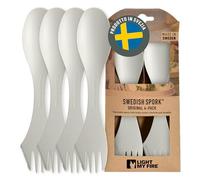Set di posate Light My Fire Spork Original 4-pack Colore: beige