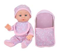 Sweeaau 25 centimetri Morbido Vinili Reborns Figurine Giocattolo Per La Scuola Prescolare Con La Vita Come Design Immaginativo Gioco Bagno Giocattolo Bambino Divertimento Nurturing Doll Nuovi Genitori