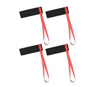 Sweeaau 4 Pz Bambini Uomo Manette Guanti Cinghie Guanti Sportivi Guanti da Sci Guinzaglio Elastico Polso Guinzaglio Manette Accessori Sci