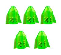 Sweeaau 5Pcs Multifunzionale Linea Sonagli Per La Pesca Esche Da Pesca Esterna Sonagli Esche Pesi Esche Pesi Inserire Tubo