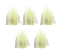 Sweeaau 5Pcs Multifunzionale Linea Sonagli Per La Pesca Esche Da Pesca Esterna Sonagli Esche Pesi Esche Pesi Inserire Tubo