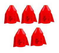 Sweeaau 5Pcs Multifunzionale Linea Sonagli Per La Pesca Esche Da Pesca Esterna Sonagli Esche Pesi Esche Pesi Inserire Tubo
