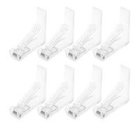 Sweeaau 8x/set Tovaglia Tenere Giù Clip Supporto Panno Per La Casa Portatovaglia Portatile Titolari Copertura Morsetto Tovaglia Morsetto