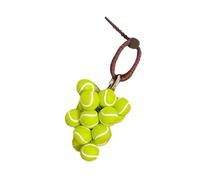 Sweeaau Accessorio leggero a tema tennis per gli amanti del fitness e alla moda per giovani atletici portachiavi alla moda portachiavi design unico, Verde, Taglia unica