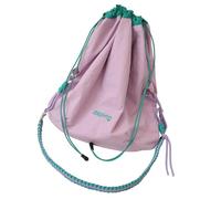 Sweeaau Borsa a tracolla alla moda con coulisse con capacità regolabile e pratica borsa a tracolla in nylon per uso quotidiano borsa leggera per tutti i giorni, Viola, One Size