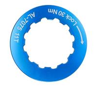 Sweeaau Cassette per bici da strada Coperture di bloccaggio del volano in leghe di alluminio Anelli di fissaggio Tappi di fissaggio 11T Cassette Coperture Caps