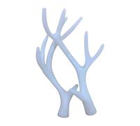 Sweeaau Corna di cervo materiali in resina costume Hairhoop progetto accessorio realistico per cosplay e feste usura 1 paio corna Cosplay copricapo