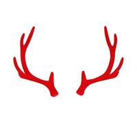 Sweeaau Corna di cervo materiali in resina costume Hairhoop progetto accessorio realistico per cosplay e feste usura 1 paio corna Cosplay copricapo