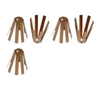 Sweeaau Golfs Brass Shaft Adapter Shims 8 Claw Golf Strumenti di Montaggio Deformabile Per .350 .355 .370 Albero 5 Pz Adattatore In Ottone Distanziale Spessori Per Ferro