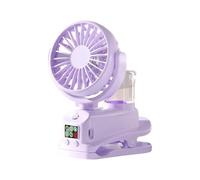 Sweeaau Multifuntional Ventilatore Da Tavolo Efficiente Raffreddamento 1200mAh Potente Tranquillo Struttura ABS Per Viaggi Ufficio Uso Esterno Campeggio Esterno Fan