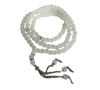 Sweeaau Musulmani Cristallo Rosario Perline Braccialetto Catena Da Polso Forniture Accessorio Tasbih Bangle Gioielli Per Eid E Preghiera Strumento, Misura unica, come descritto, come descritto