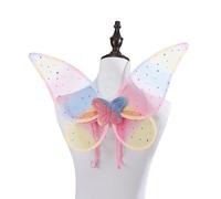 Sweeaau Sparkles Wing Large Fairys Butterfly Wing Fairys Wing Halloween principessa travestimento costumi per donne ragazze regali costume